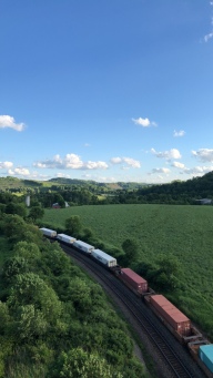 Countryside from the Salisbury Viaduct just outside Meyersdale, Pennsylvania